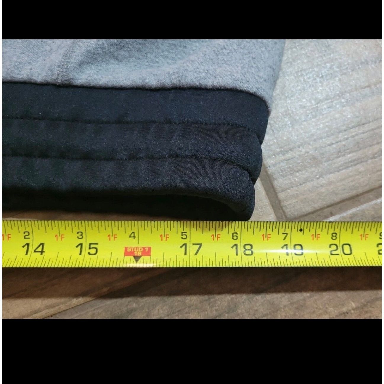 BYLT Premium Basics BYLT Premium Jogger Pants Mens Sz XXL Gray Black gym workout Size US 38 / EU 54 - 6 Thumbnail