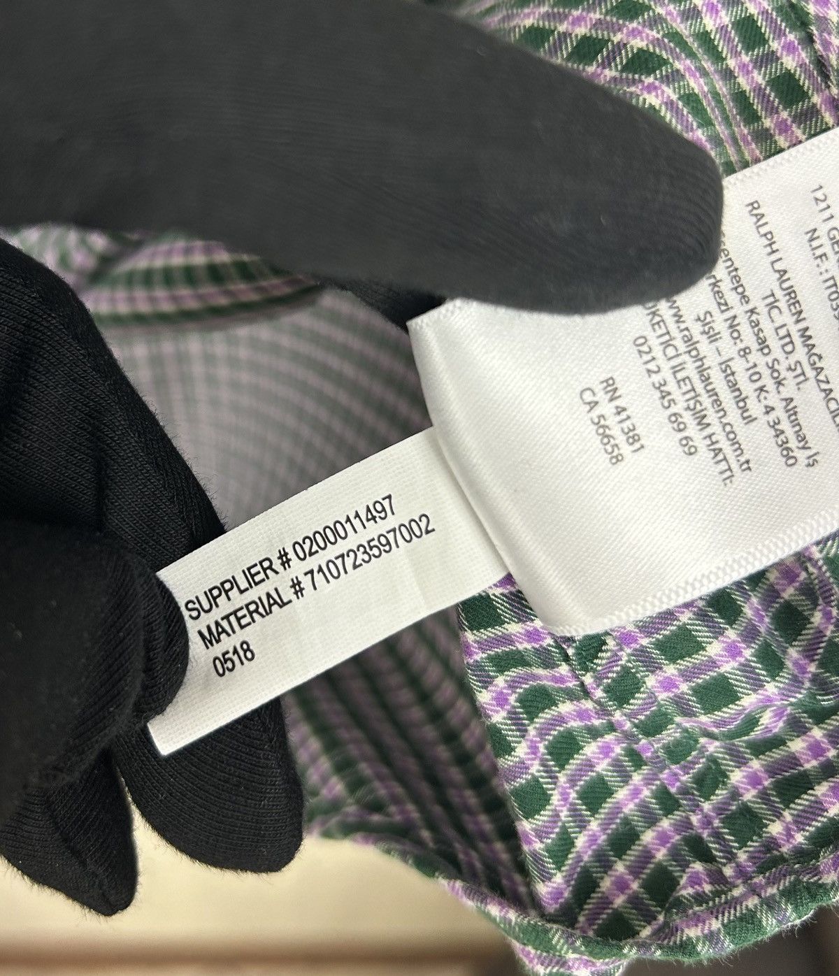 Polo Ralph Lauren Polo Ralph Lauren Green Check Slim Fit Shirt Sz XL Size US XL / EU 56 / 4 - 10 Thumbnail
