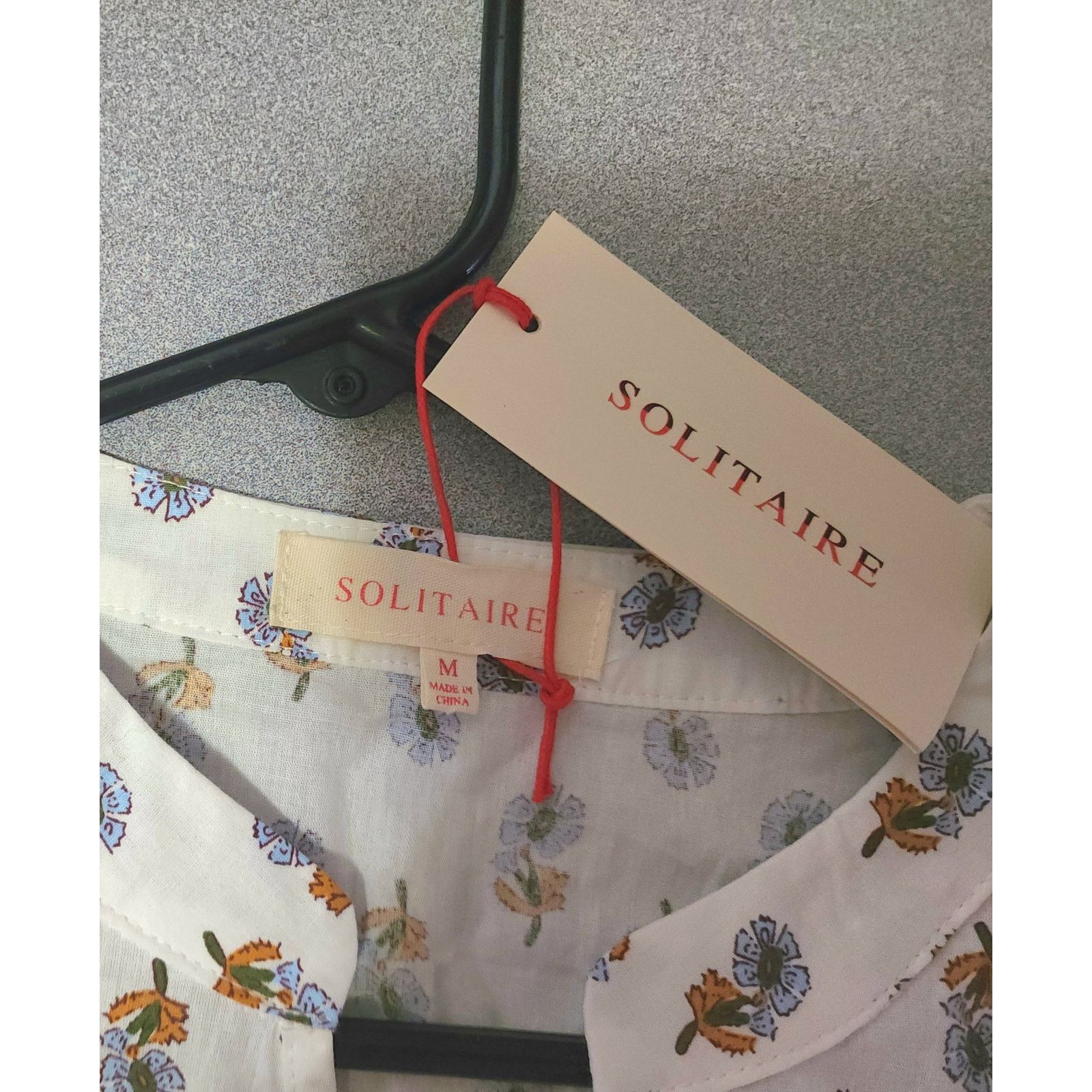 Anthropologie NWT Anthropologie Solitaire Floral Long Sleeve Med. Size M / US 6-8 / IT 42-44 - 3 Thumbnail