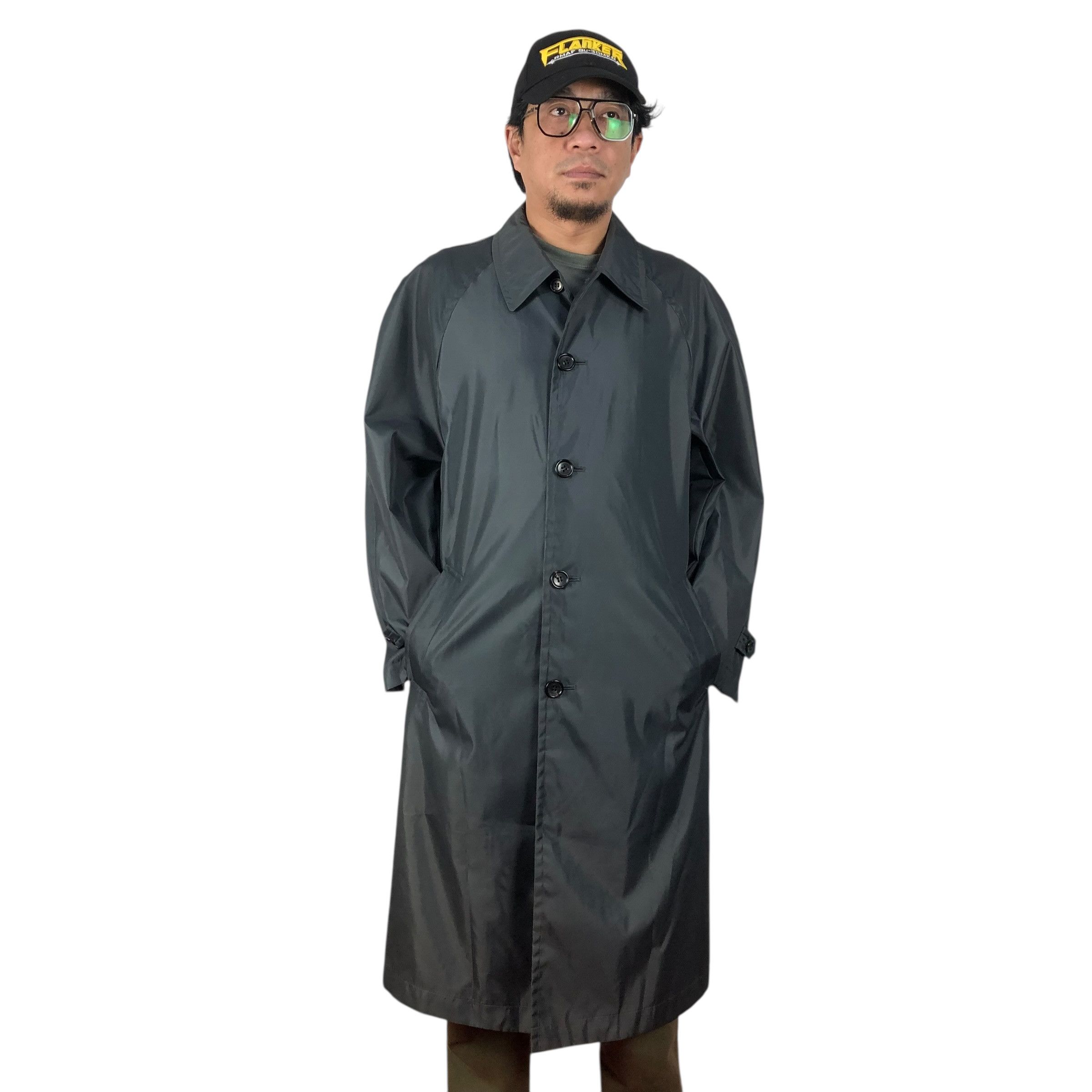 Comme des Garcons Homme Vintage Comme Des Garcons Homme S/S 1999 Nylon Car Coat Size US S / EU 44-46 / 1 - 4 Thumbnail