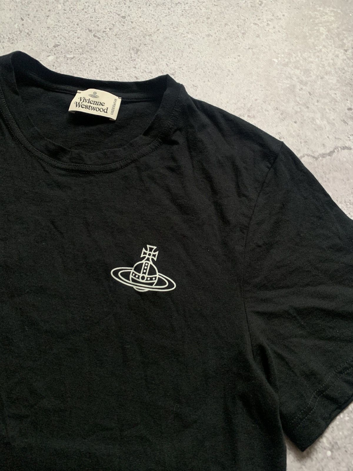 Vivienne Westwood 🔥VIVIENNE WESTWOOD SLIM FIT ORB LOGO T-SHIRT Size US M / EU 48-50 / 2 - 4 Thumbnail