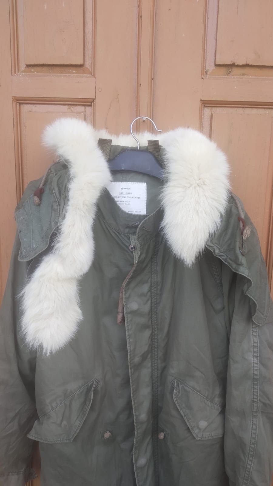 Japanese Brand Green fhistail parka jacket Size US S / EU 44-46 / 1 - 2 Thumbnail