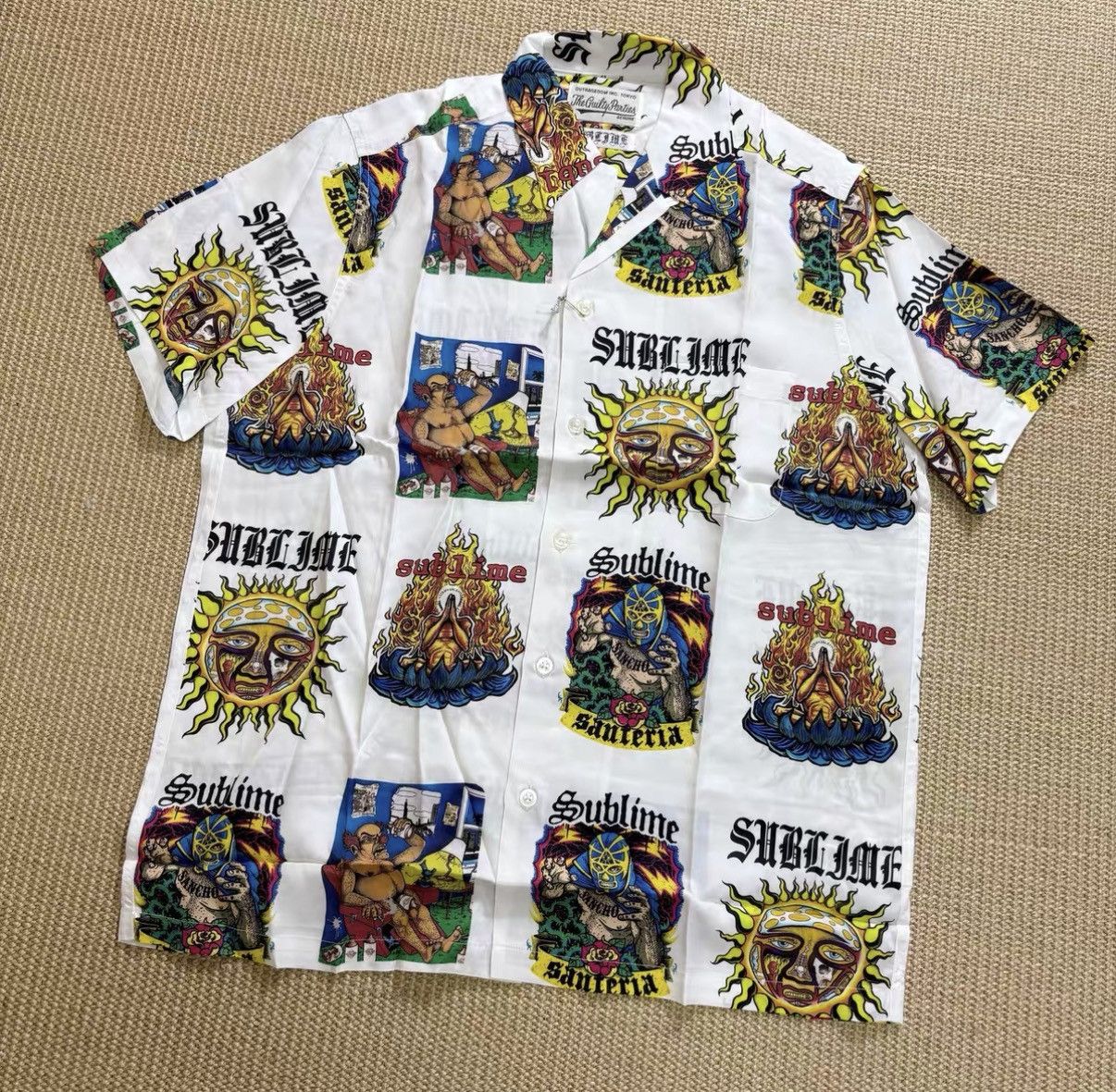 Wacko Maria Wacko Maria x Sublime Sun Print Short Sleeve Shirt J29 Size US M / EU 48-50 / 2 - 2 Thumbnail