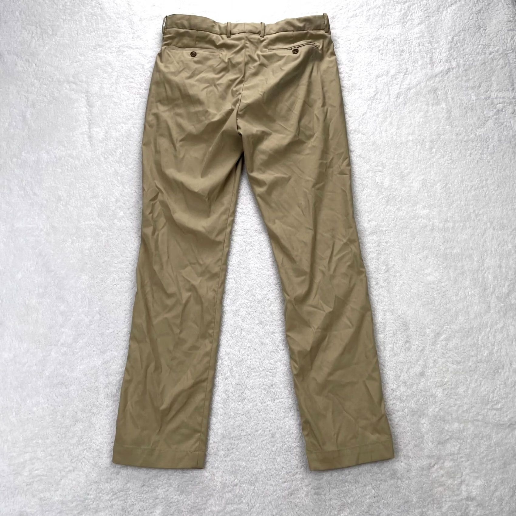 Ralph Lauren Ralph Lauren Pants Mens 36x32 Beige Chino Straight Front RLX Logo PT Casual Business Formal Size US 36 / EU 52 - 4 Thumbnail