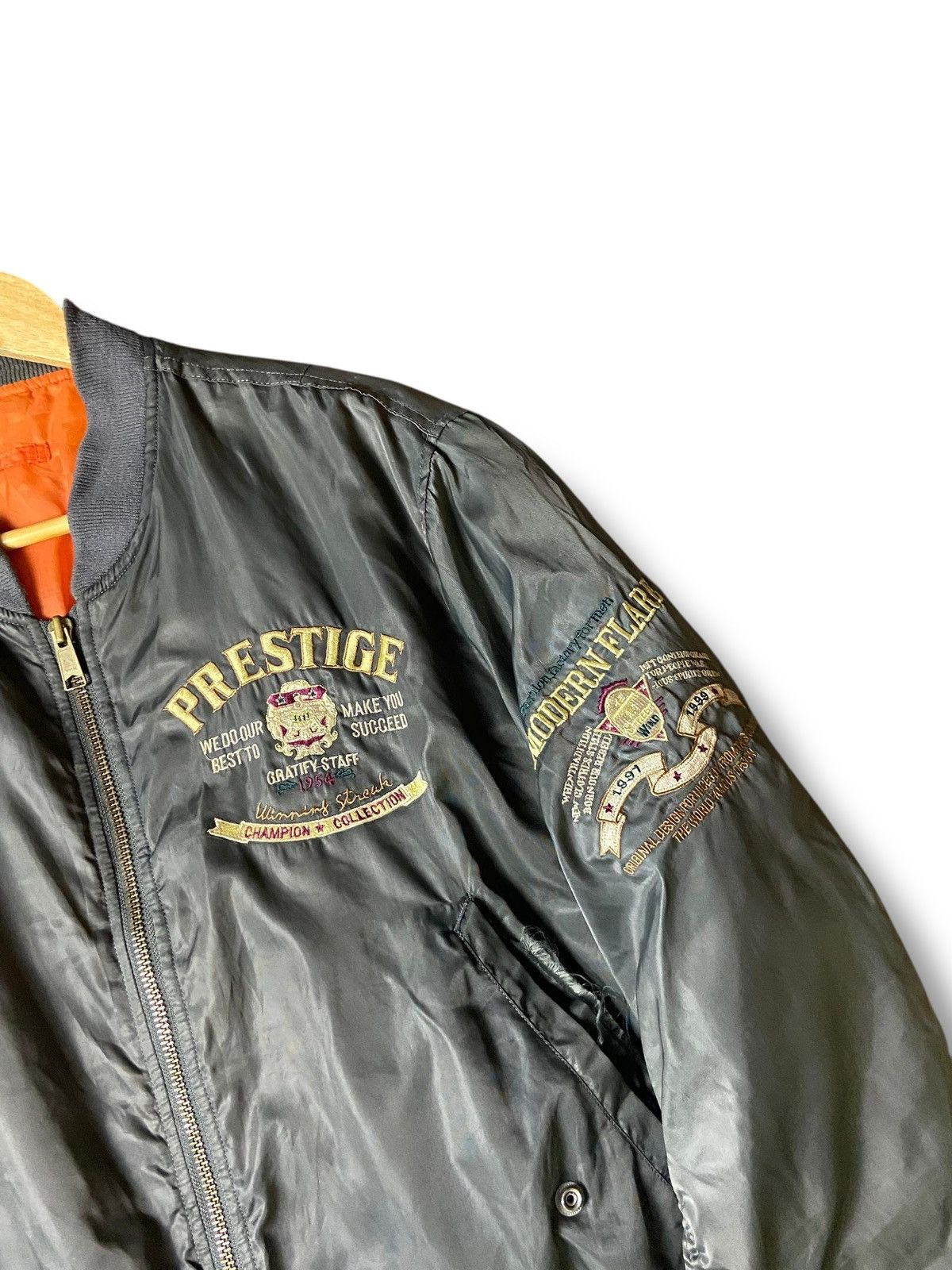 Japanese Brand × Vintage Vintage AIR FORCE Bomber Jacket (131) Size US M / EU 48-50 / 2 - 7 Thumbnail