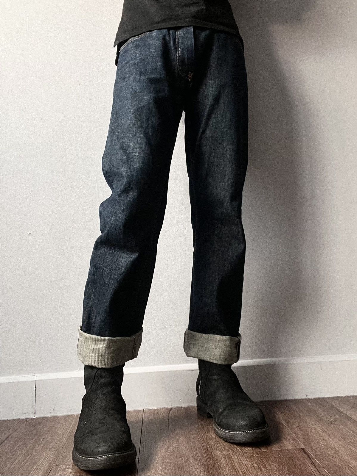 Helmut Lang 1999 Helmut Lang Blue Jeans Size US 29 - 2 Thumbnail