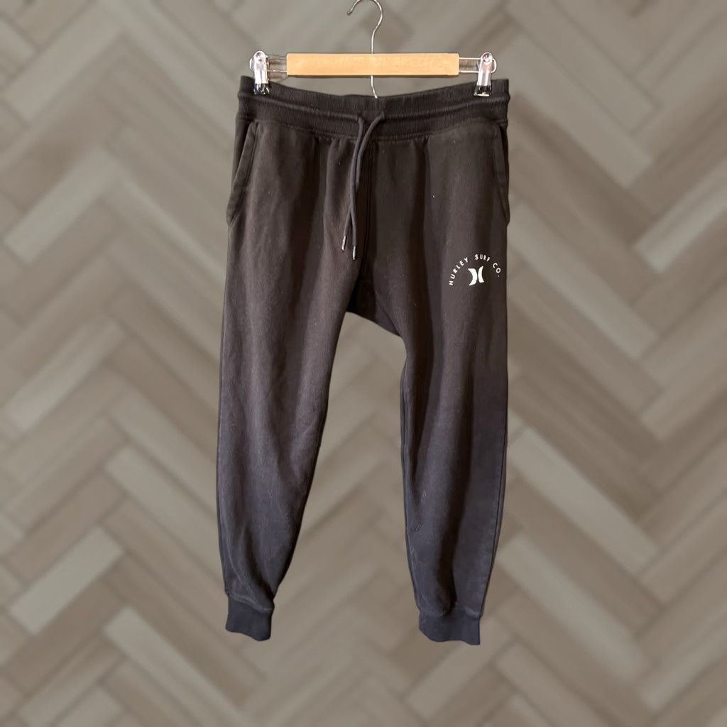 Hurley Hurley Mens Black Jogger Sweatpants Size Medium Size US 31 - 1 Thumbnail