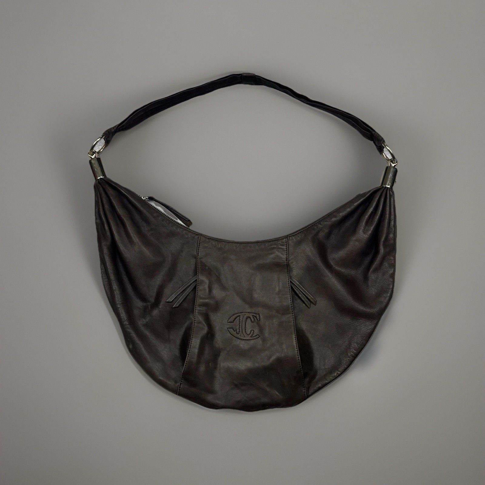 Just Cavalli Just Cavalli Shoulder Bag Woman Leather Pelle Monogram Size ONE SIZE - 1 Thumbnail
