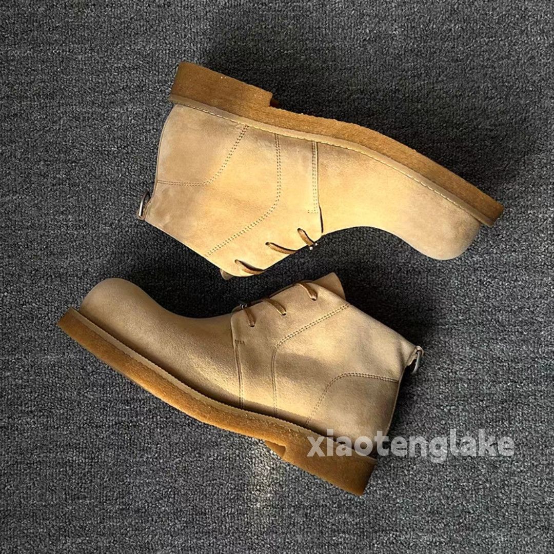 Vintage Unisex outdoor utility workwear hiking mountain boots shoes Size US 8 / EU 41 - 1 Thumbnail