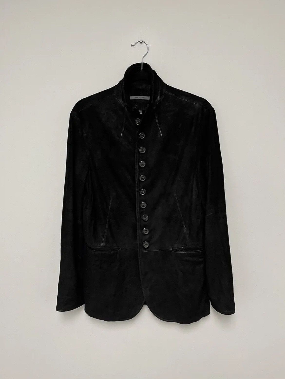 John Varvatos Goat suede Multibutton jacket. 48 Size US M / EU 48-50 / 2 - 4 Thumbnail