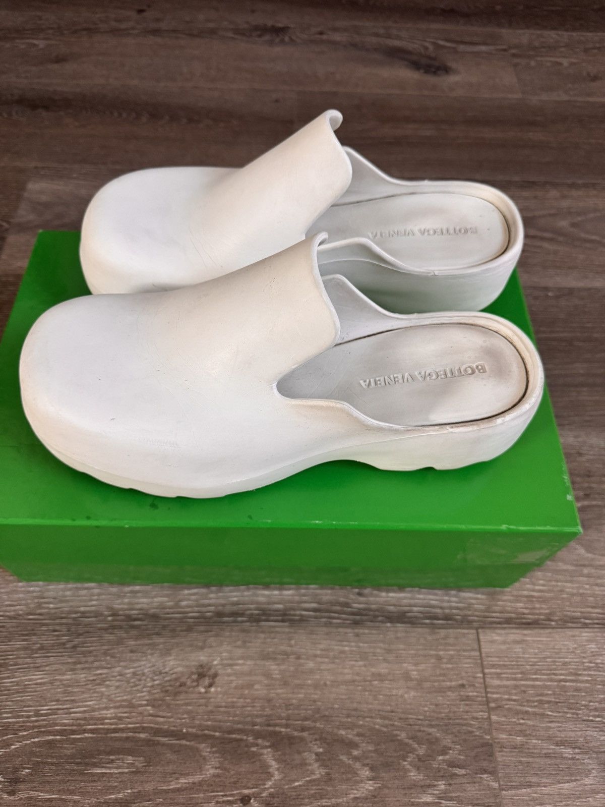 Bottega Veneta Bottega Venetta Rubber Flash Clogs Size US 10.5 / EU 43-44 - 2 Thumbnail