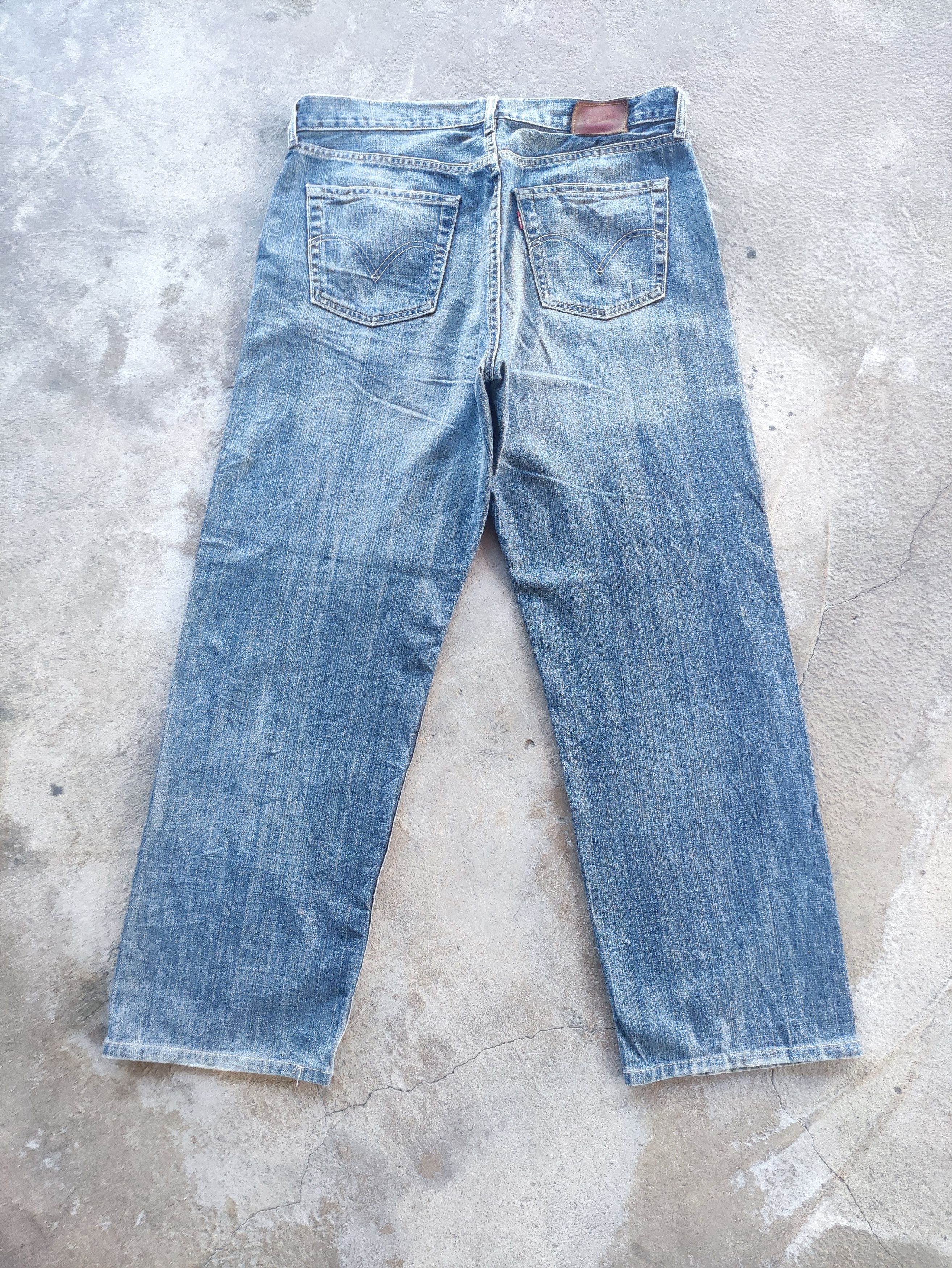 Levi's Vintage Levi's Brand Baggy Denim Distressed Faded Pants Size US 36 / EU 52 - 9 Thumbnail