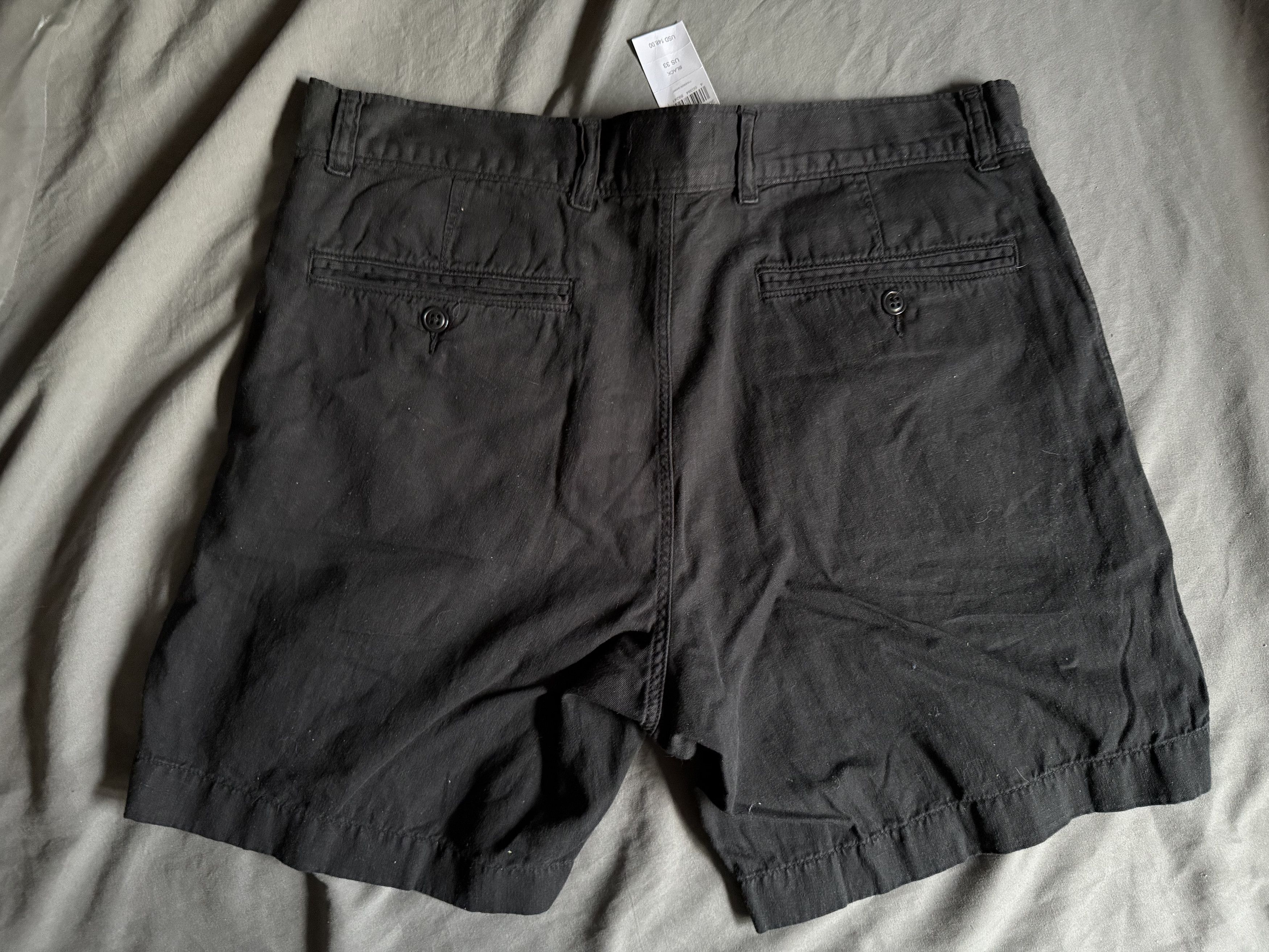 Todd Snyder Todd Snyder 7" Cotton-Linen Hudson Short BLACK $148 33" Size US 33 - 6 Thumbnail