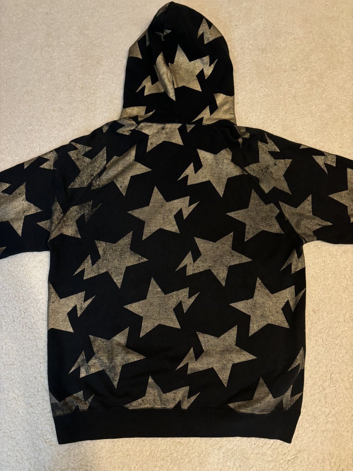 Bape A Bathing Ape Sta Pattern Full Zip Hoodie Dark Navy Size US L / EU 52-54 / 3 - 9 Thumbnail
