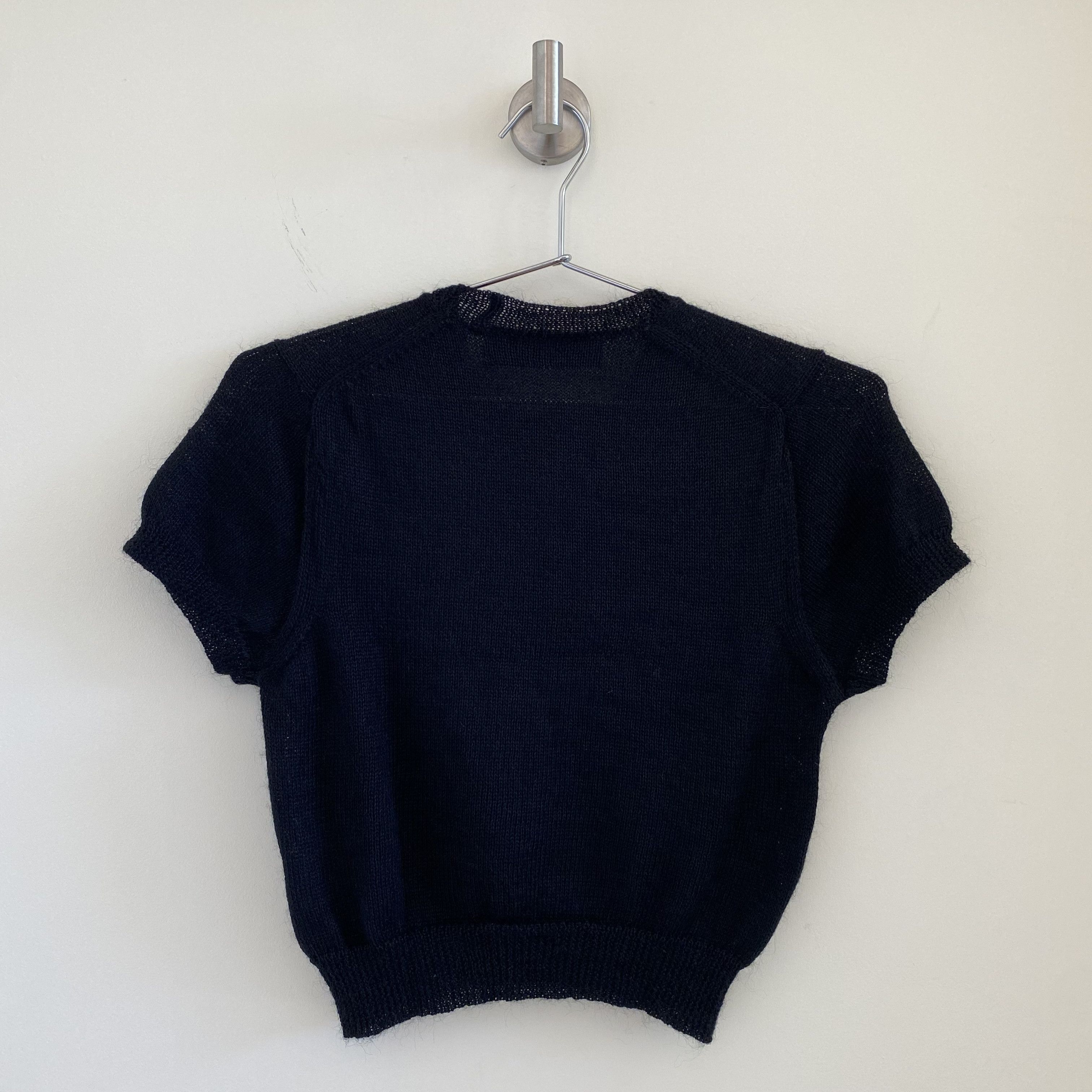 Comme des Garcons Comme des Garcons Noir 1995 Loose Knit Shirt Size S / US 4 / IT 40 - 2 Thumbnail
