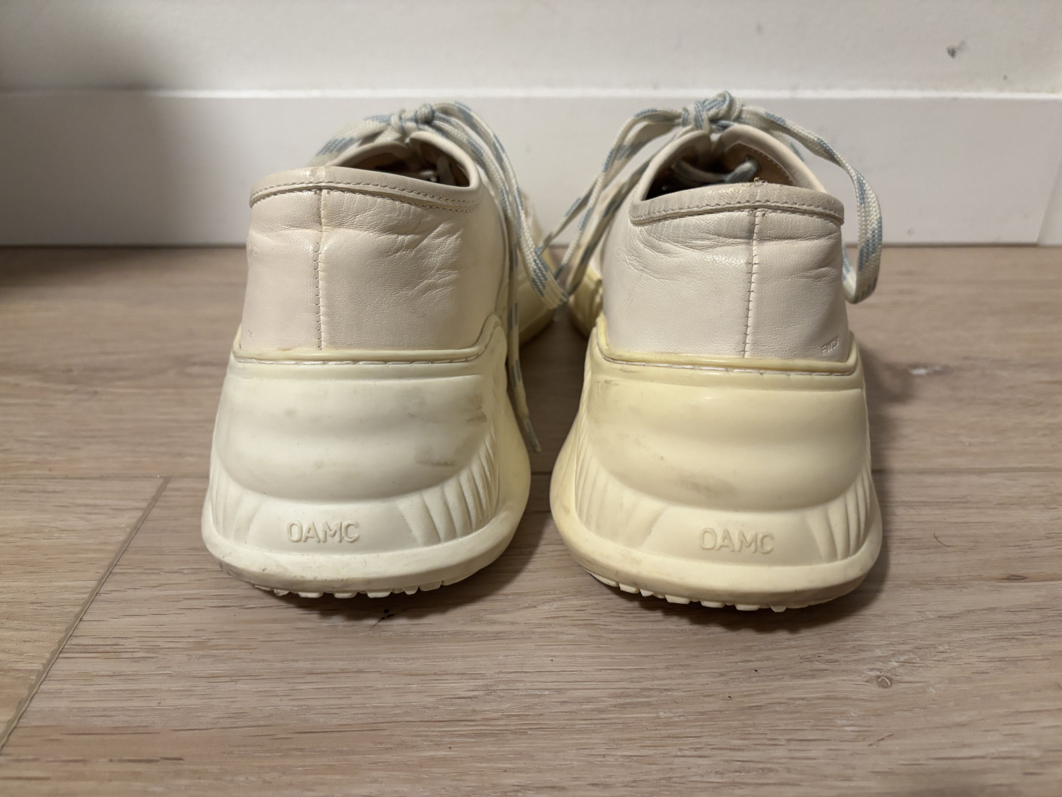 OAMC $490 FW19 Moral Panic White Sneakers (like Free Solo) - 41 Size US 8 / EU 41 - 4 Thumbnail