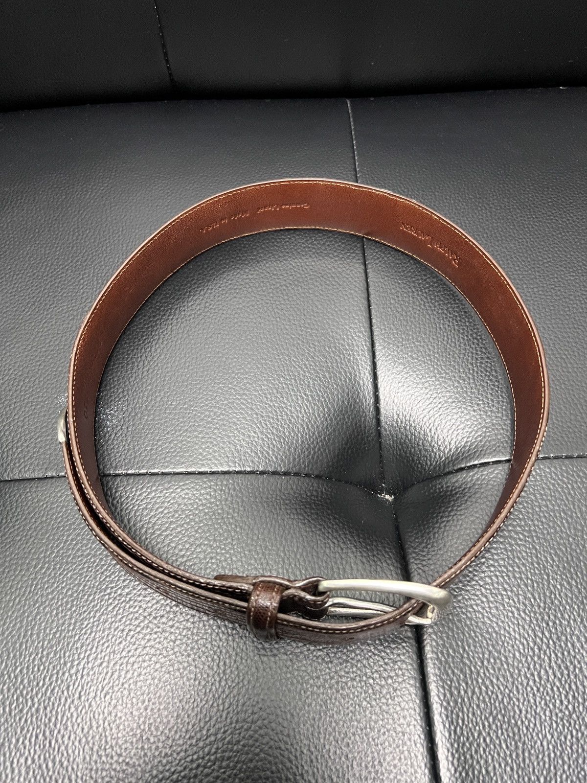 Ralph Lauren Ralph Lauren Vintage Leather Belt Size ONE SIZE - 7 Thumbnail