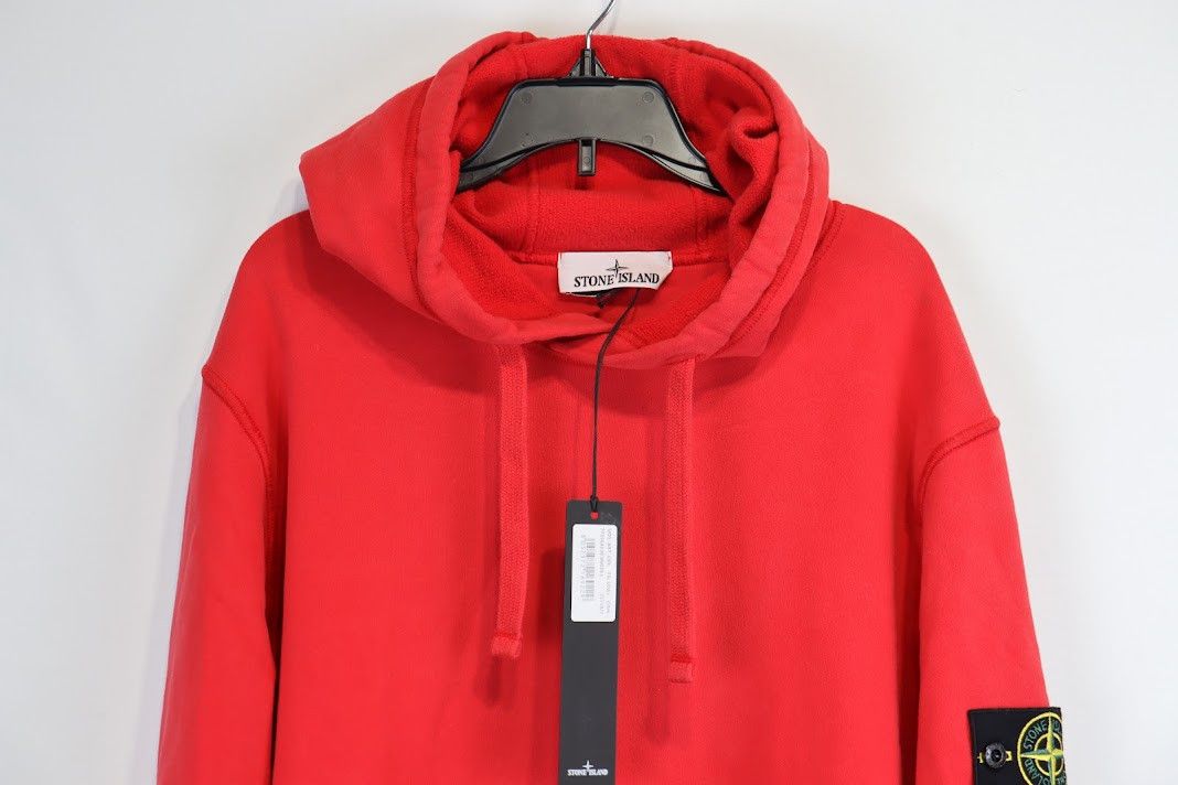 Stone Island o1rshd1 Hoodie in Red Size US L / EU 52-54 / 3 - 3 Thumbnail
