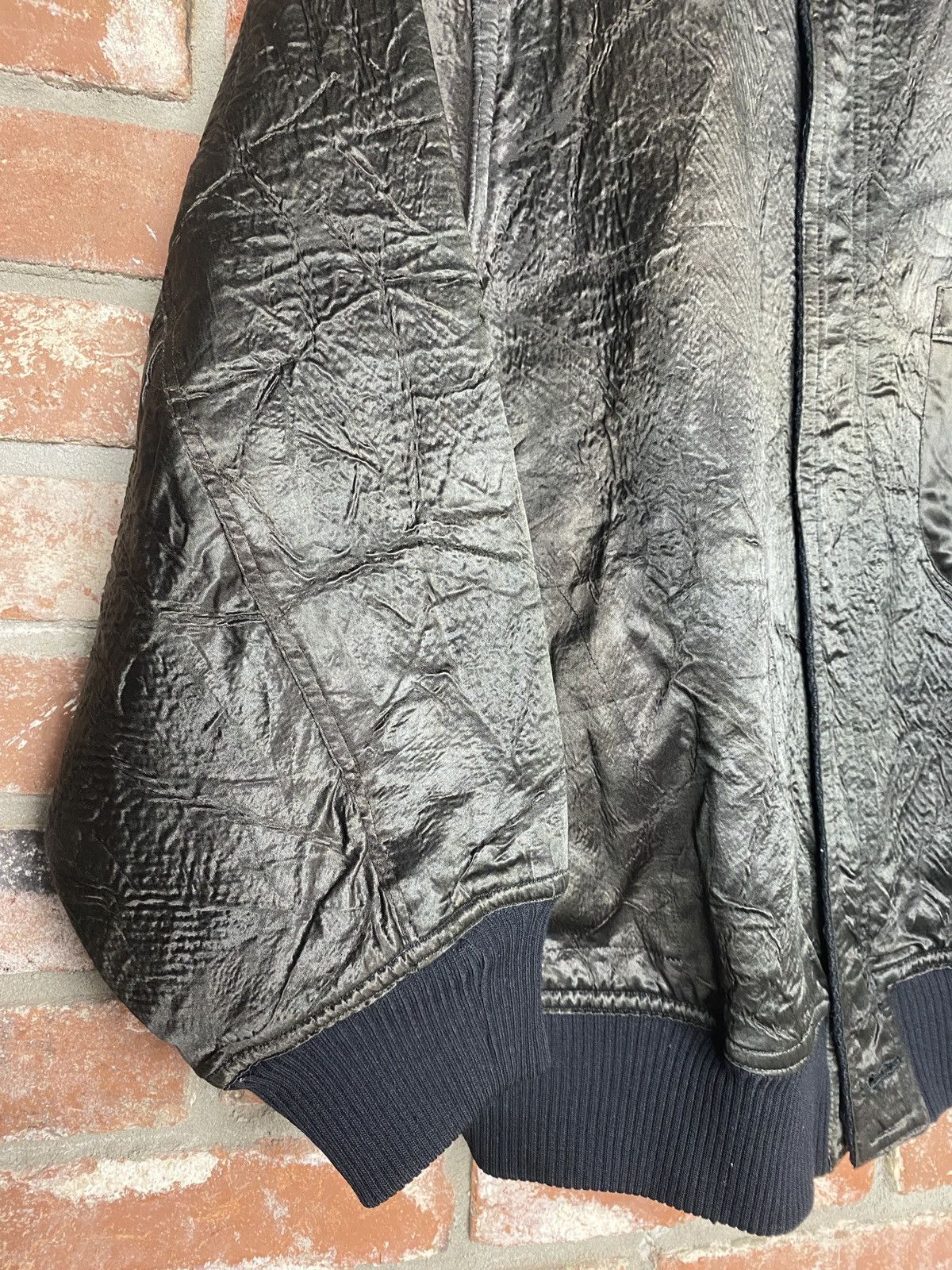 Yohji Yamamoto Yohji Yamamoto Brown Zip-Up Jacket Size US L / EU 52-54 / 3 - 2 Thumbnail