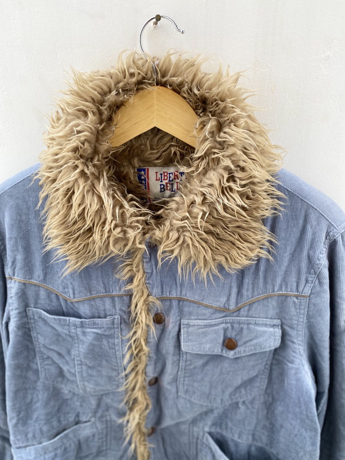 Le Grande Bleu (L.G.B.) Faux Fur Liberty Bell Lgb kmrii style Jacket Size US L / EU 52-54 / 3 - 3 Thumbnail