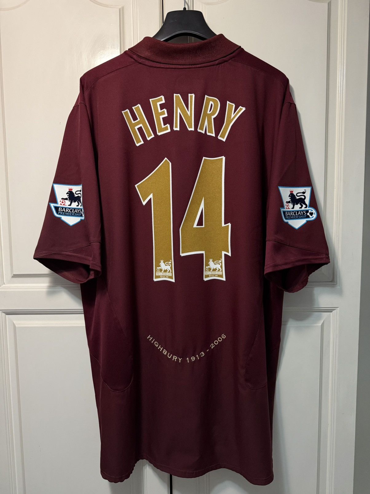 Nike 2005-06 Arsenal Home #14 Thierry Henry XXL (MINT) Size US XXL / EU 58 / 5 - 1 Thumbnail