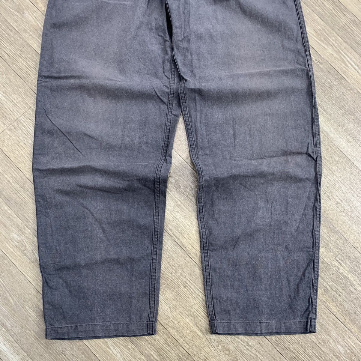 Comme des Garcons × Comme des Garcons Homme × Junya Watanabe Comme des Garcons Homme Washed Black Chino Pants Size US 27 - 2 Thumbnail