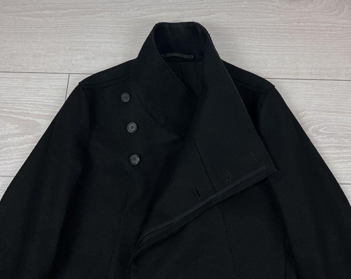 Allsaints Allsaints Thirty Six Black Wool Avante Garde Coat Jacket Size M / US 6-8 / IT 42-44 - 7 Thumbnail
