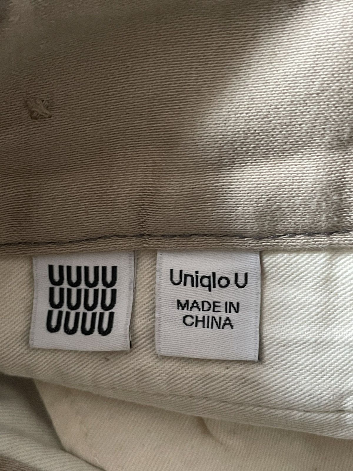 Lemaire × Uniqlo Uniqlo U Wide Fit Pants Size 30" / US 8 / IT 44 - 4 Thumbnail