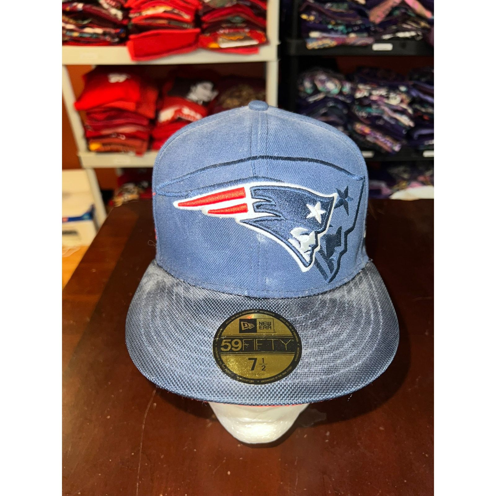 New Era New Era New England Patriots Hat 59 Fifty Super Bowl Rare Size ONE SIZE - 2 Thumbnail