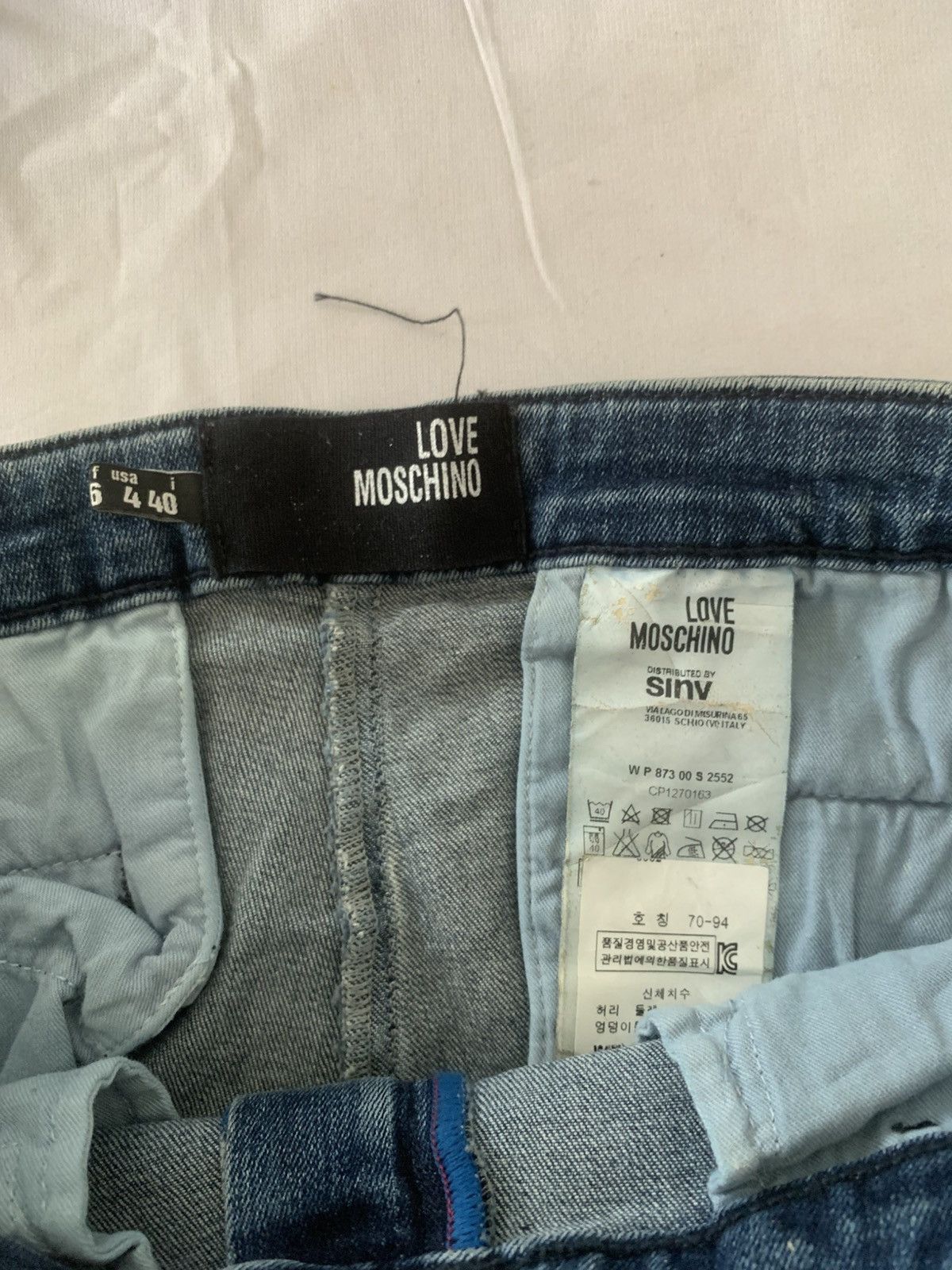 vintage moschino Legging jeans