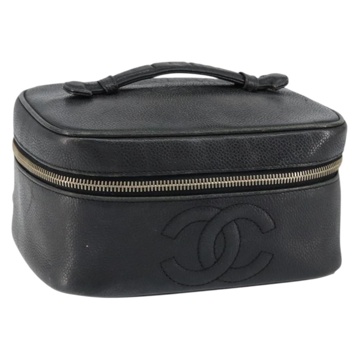 Chanel Chanel Vintage Cosmetic Case Leather Size ONE SIZE - 1 Thumbnail