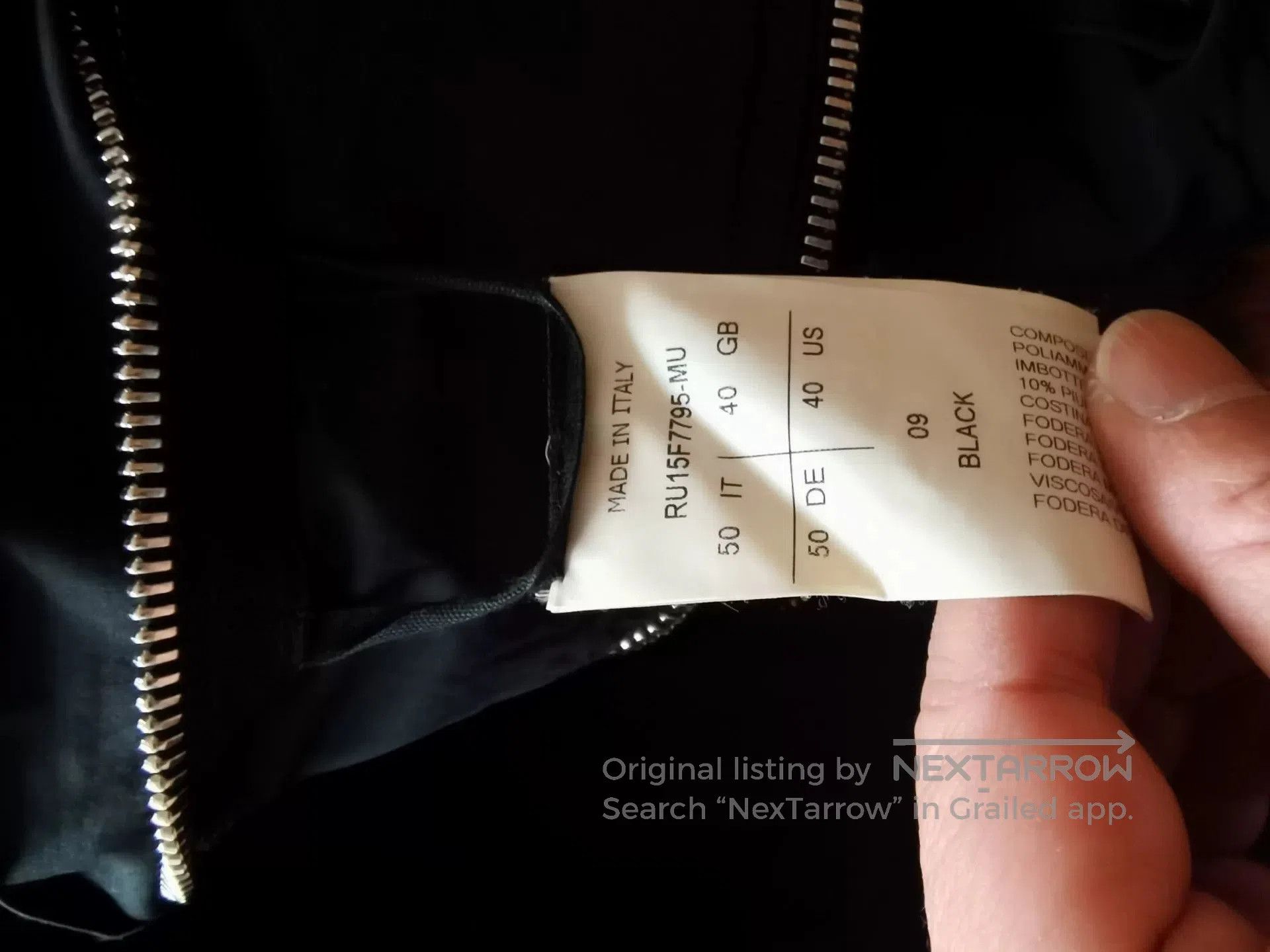 Rick Owens Rick Owens MA-1 Hooded Jacket. Size US M / EU 48-50 / 2 - 9 Thumbnail