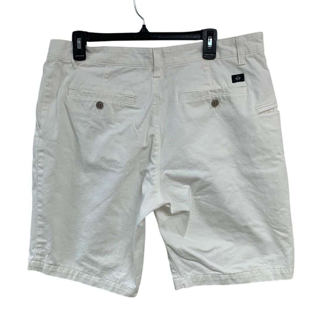 Dockers Dockers Mens Size 36 White Cotton Long Denim Shorts Size US 36 / EU 52 - 2 Thumbnail