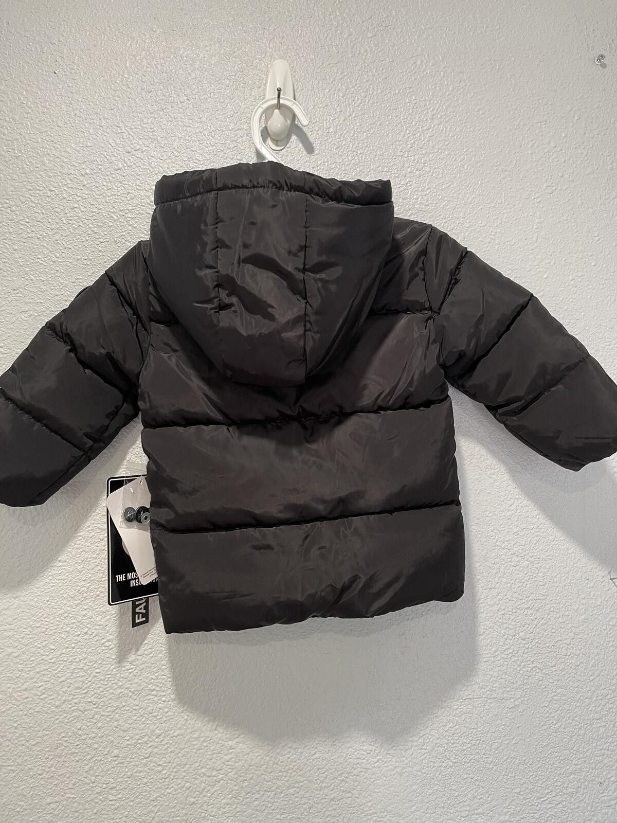 Reebok Reebok Baby Toddler Black Puffer Jacket with Hood Size 12M Size US M / EU 48-50 / 2 - 2 Thumbnail