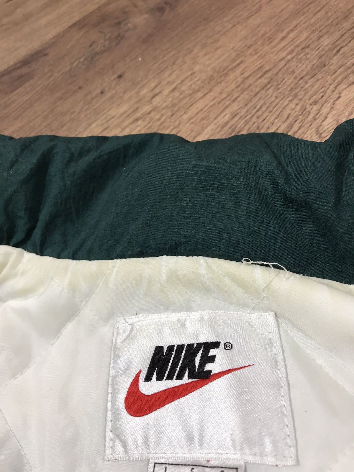 Nike Vintage 90s Nike Big Logo Swoosh Basketball Rare Size US L / EU 52-54 / 3 - 14 Thumbnail
