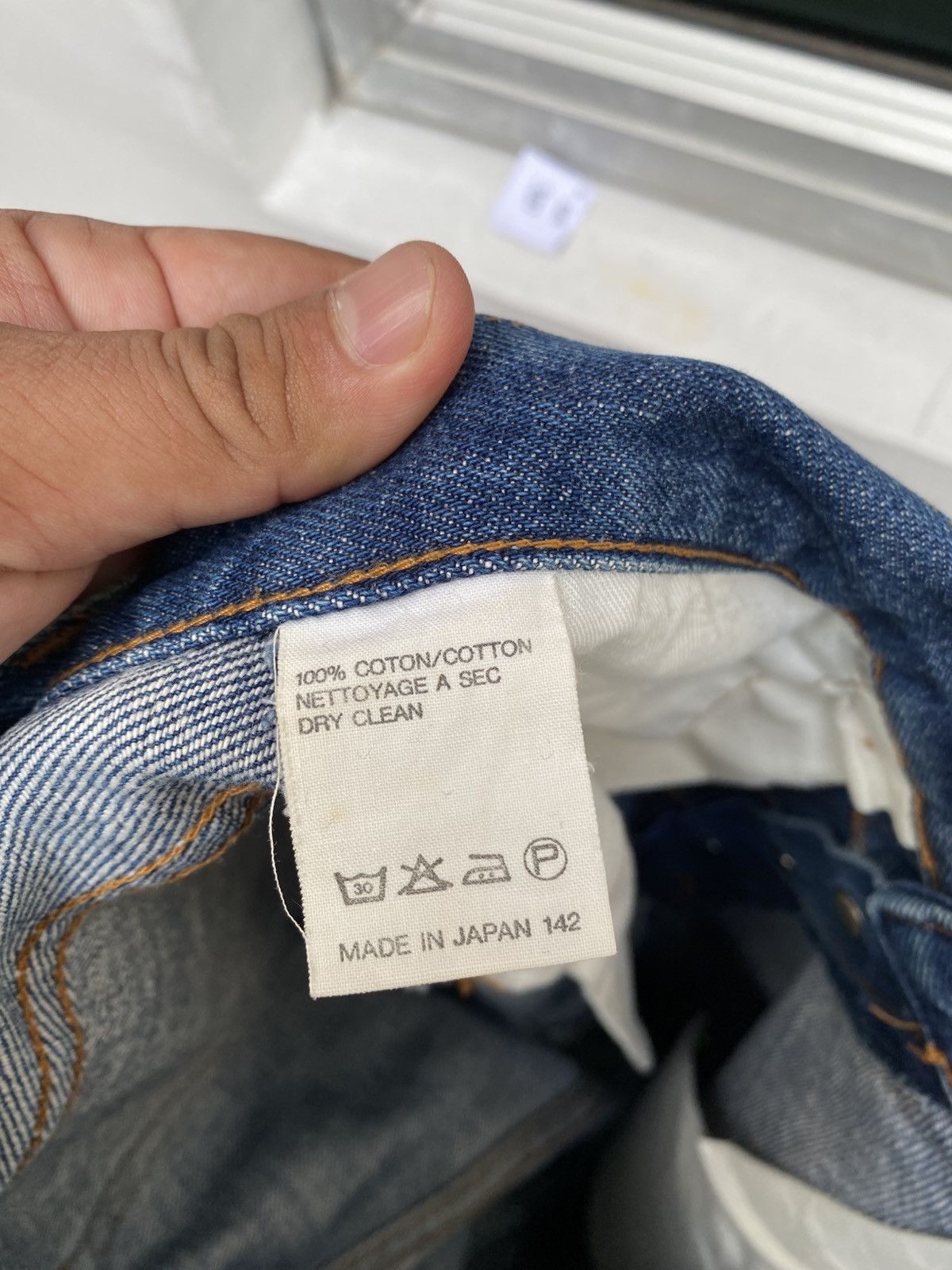 A.P.C. × Japanese Brand × Le Grande Bleu (L.G.B.) W30x28.5 A.P.C redline japanese denime repaired Size US 30 / EU 46 - 7 Thumbnail