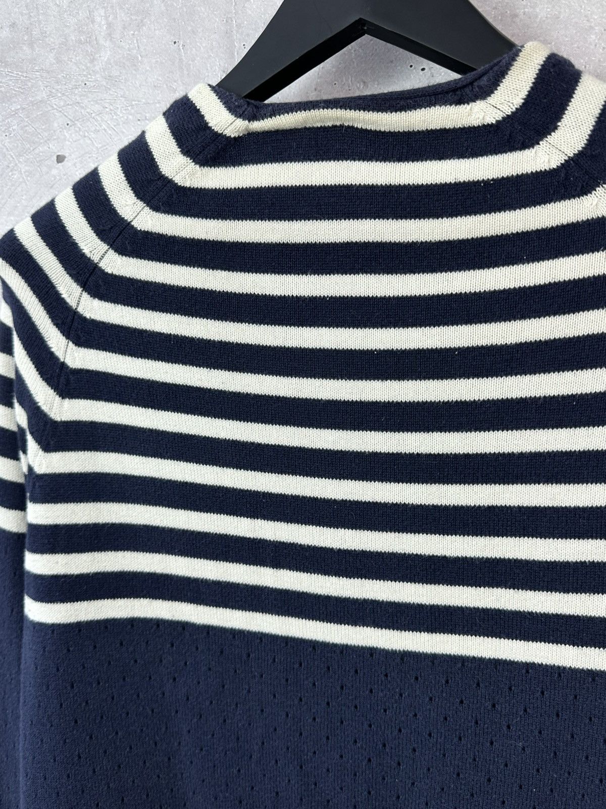 YMC YMC Stripped Navy Blue Cotton Men’s Sweater Size US M / EU 48-50 / 2 - 10 Thumbnail
