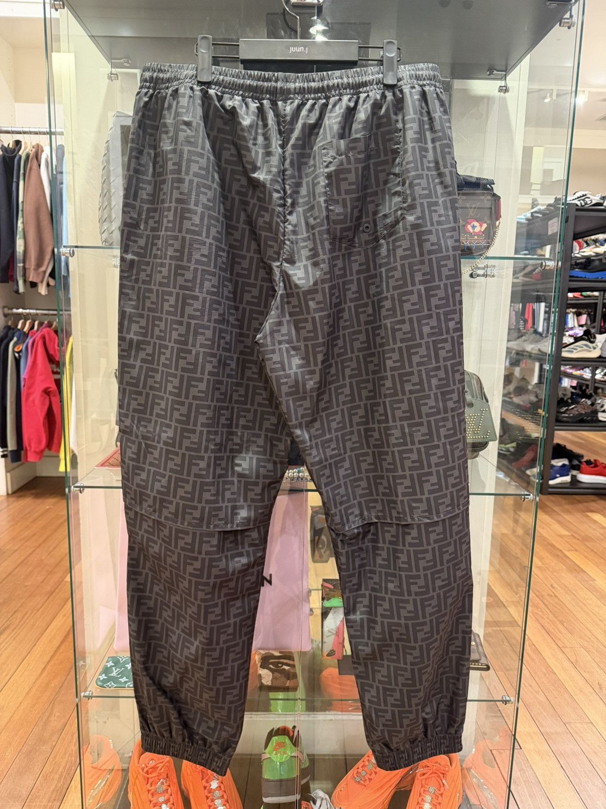 Fendi Fendi FF Monogram Nylon Pants Size US 38 / EU 54 - 2 Thumbnail