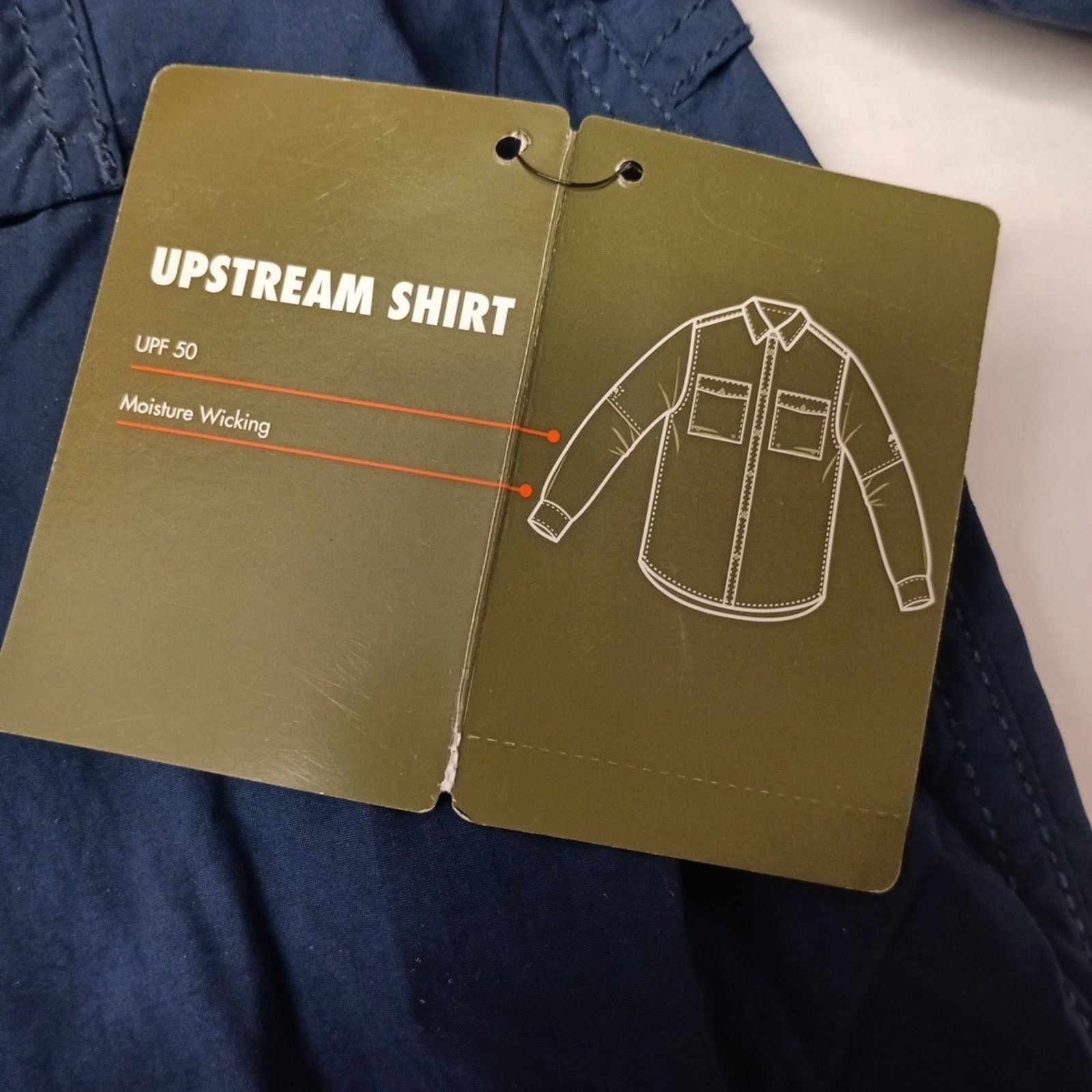 Other Ozark Trail Upstream Shirt Mens M Blue Vented Fishing UPF 50 Size US M / EU 48-50 / 2 - 5 Thumbnail