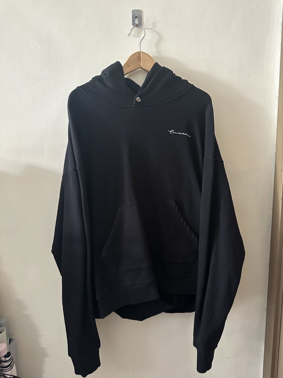 CMMAWEAR CMMAWEAR SS23 US blakc hoodie Size US XL / EU 56 / 4 - 1 Thumbnail