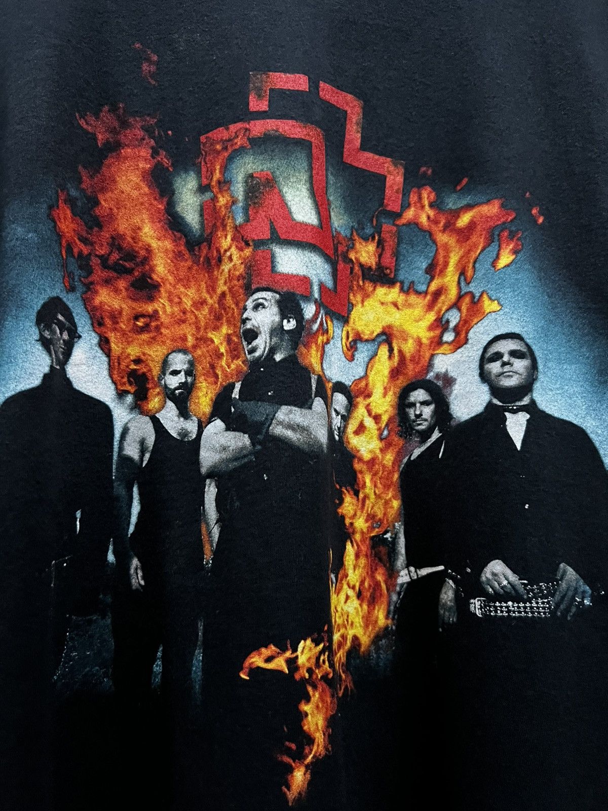 Vintage VINTAGE Rammstein 2000s Size US L / EU 52-54 / 3 - 3 Thumbnail