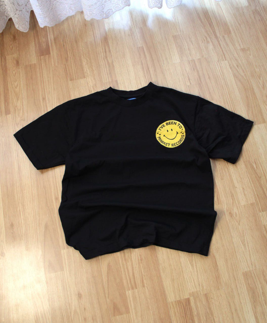 Market 🔥 Market Records x Smiley Graphic Art Afterhours T Shirt Y2K Size US L / EU 52-54 / 3 - 3 Thumbnail