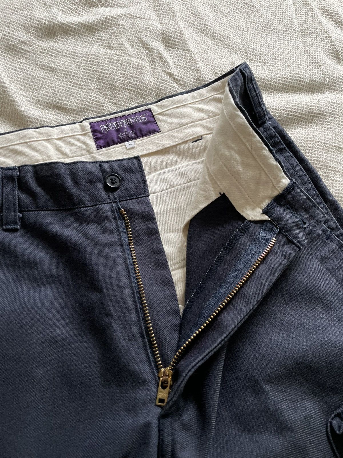 Nepenthes Nepenthes NY Purple Label YKK Cargo Pants made in Japan Size US 32 / EU 48 - 6 Thumbnail