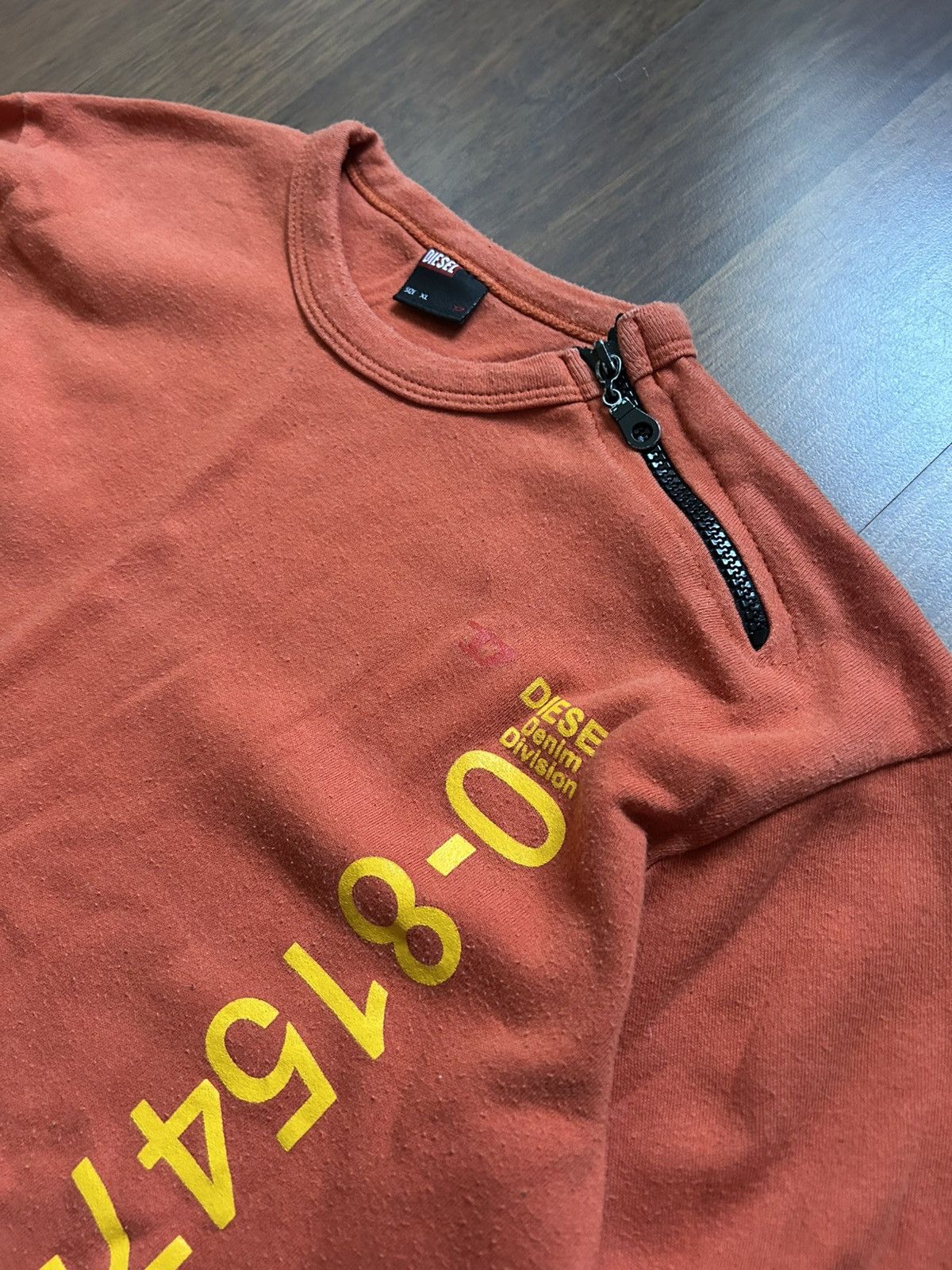 Diesel Vintage 00s Diesel LongSleeve Tee Streetwear Style Y2K Sz M Size M / US 6-8 / IT 42-44 - 6 Thumbnail