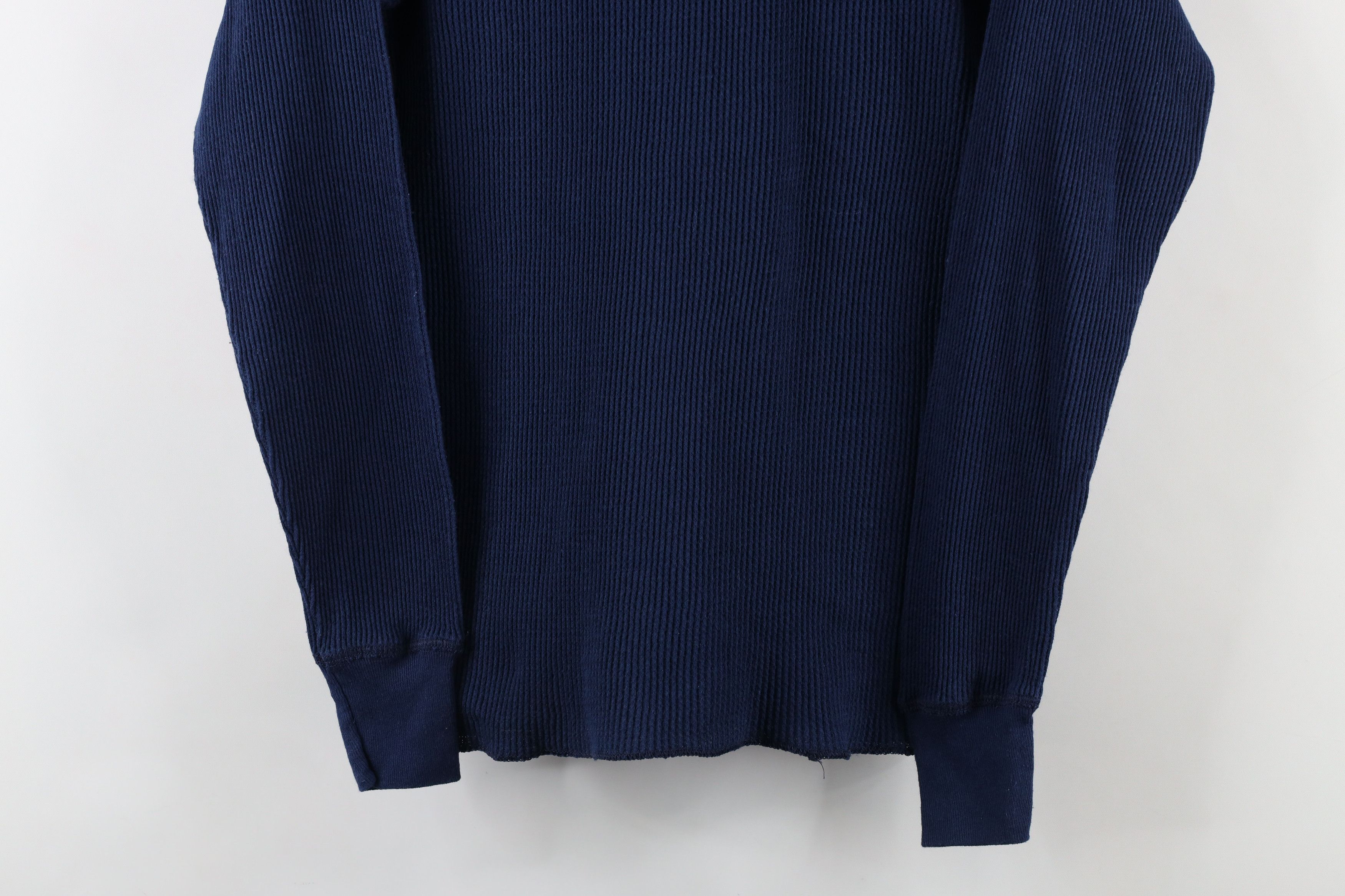 Vintage Vintage 90s Streetwear Waffle Knit Long Sleeve T-Shirt USA Size US M / EU 48-50 / 2 - 3 Thumbnail