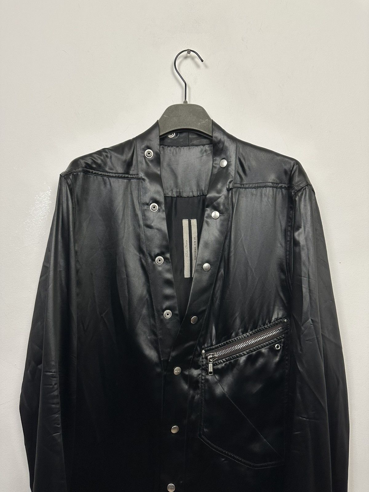 Rick Owens FW20 ‘PERFORMA’ Liquid Latex Larry Shirt Size US M / EU 48-50 / 2 - 2 Thumbnail
