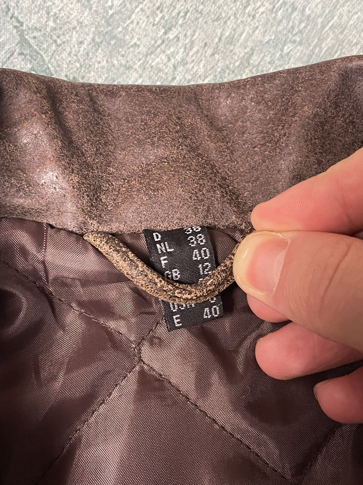 Designer × Vintage Forntline leather jacket vintage Size M / US 6-8 / IT 42-44 - 7 Thumbnail