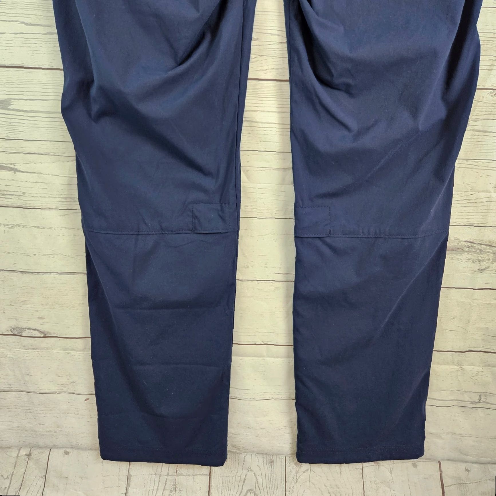 Vintage Columbia Womens Ultimate Break Wake Roll Up Pants Straight Leg Sz 12 Blue Casual Pant Size 34" / US 12 / IT 48 - 5 Thumbnail
