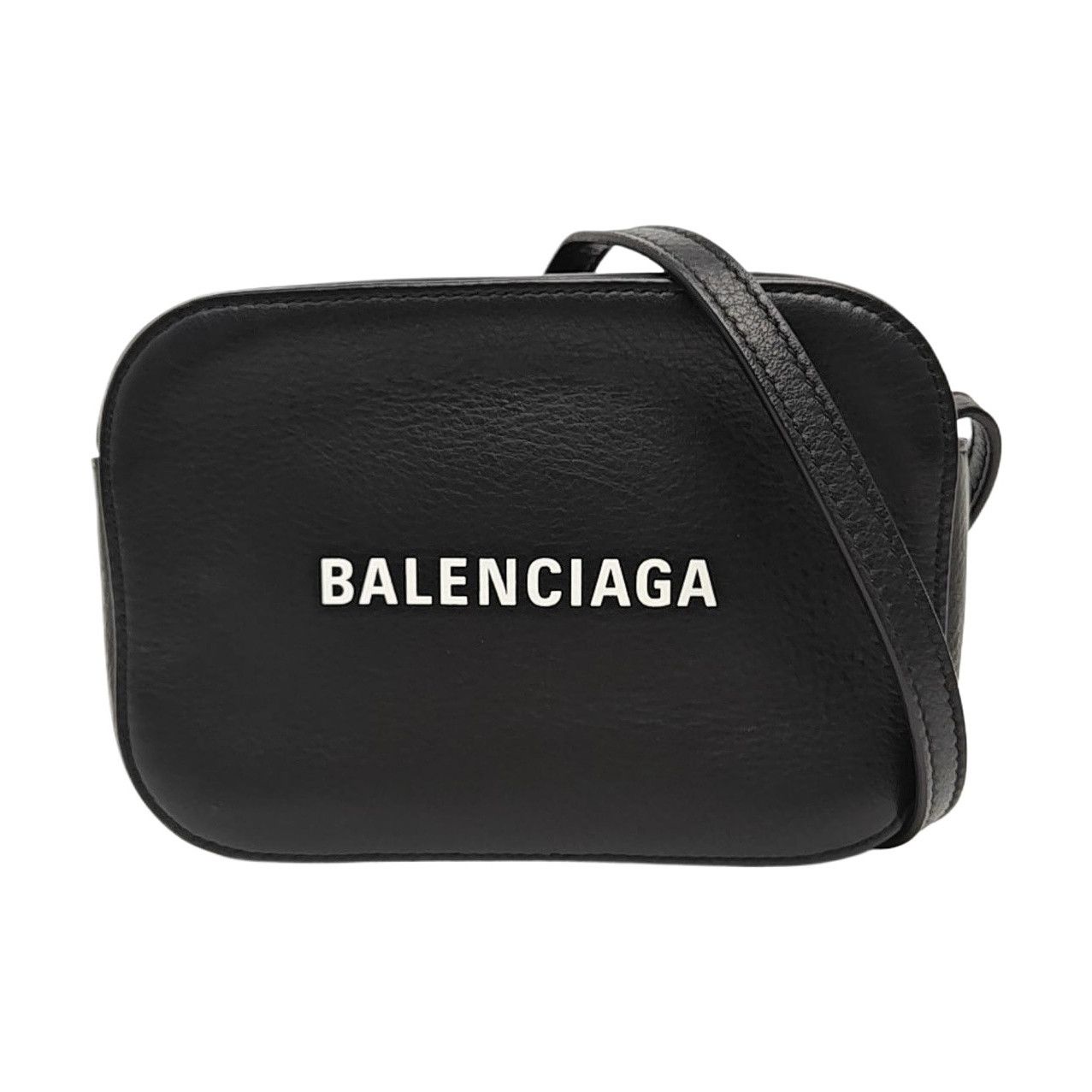 Balenciaga Balenciaga Logo Leather Camera Bag Size ONE SIZE - 1 Thumbnail