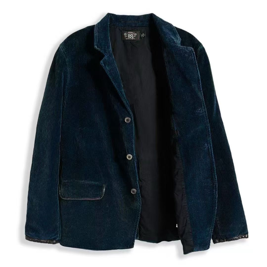 RRL Ralph Lauren RRL RALPH LAUREN Cotton Corduroy Sport Coat Size US XL / EU 56 / 4 - 2 Thumbnail